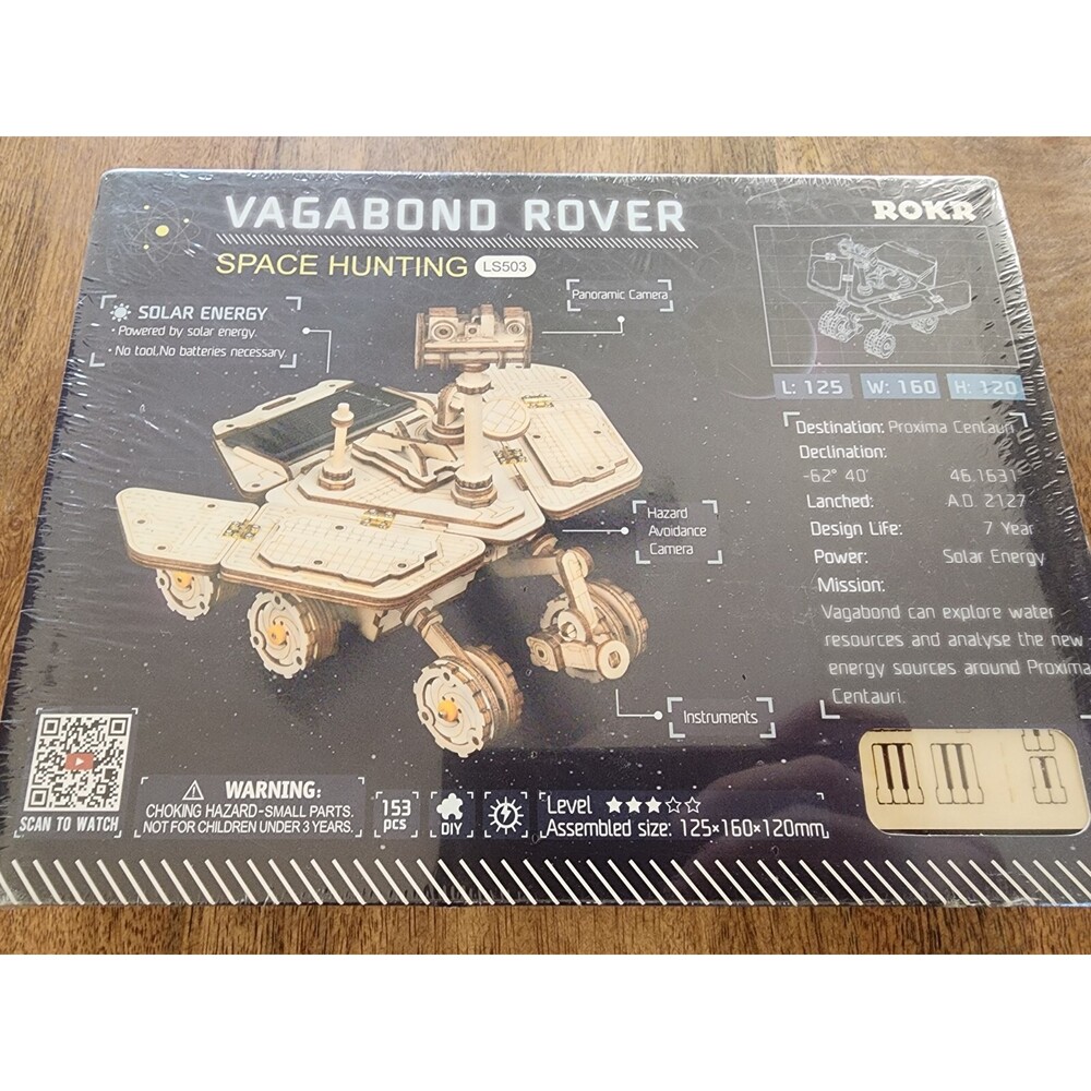 NEW ROKR Vagabond Rover Space Hunting LS503 Kit Solar Powered | 153pcs